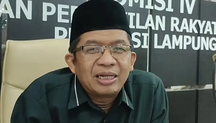 Sekretaris Komisi IV DPRD Lampung Dorong Percepatan Realisasi Infrastruktur dan Pengendalian Inflasi di Awal Tahun 2025