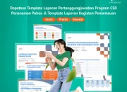 Template Laporan CSR Penanaman dan Pemantauan Pohon, Gratis!