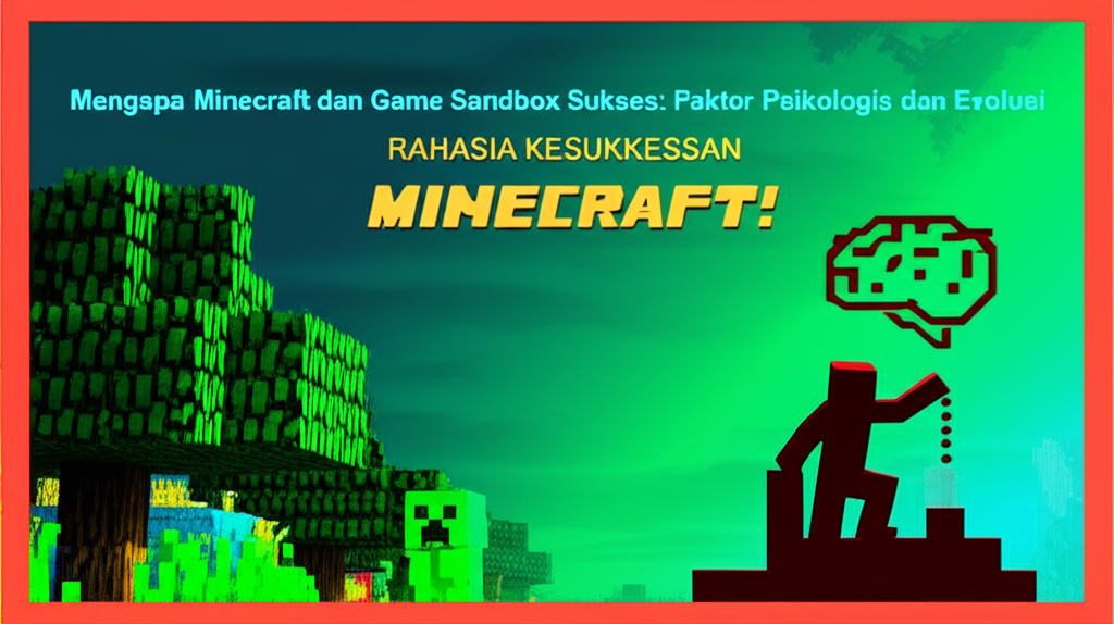 Mengapa Minecraft dan Game Sandbox Sukses: Faktor Psikologis dan Evolusi